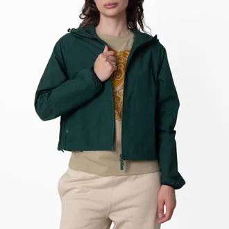 Burberry Womens Ivy Classic-Hood Zip-Up Jacket, Size XX-Small