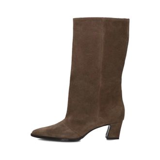 Lina Locchi Schoenen, Dames, Bruin, 41 EU, Su&egrave;de, High Boots Ax 120