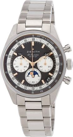 Zenith Chronomaster Original Triple Calendar Automatic Slate Grey Dial Mens Watch 03.3400.3610/39.M3200