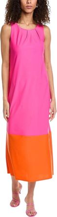 Jude Connally Pam Dress In Spring Pink/apricot