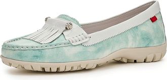 Marc Joseph New York Victory BLVD Golf Womens Dress Flat Shoes Mint Stained Patent : 9.5 M, Leather