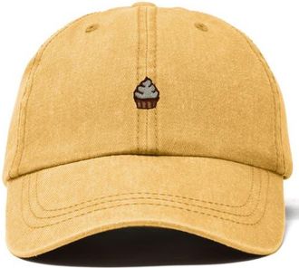 Dalix Cupcake Dad Cap in Washed Gold at Nordstrom