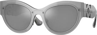 Versace VE2234 10016G Womens Sunglasses Grey Size 53
