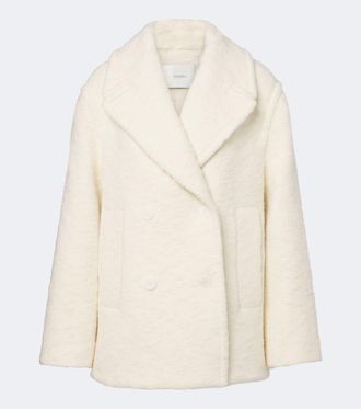 Joseph Eddie wool-blend boucl&eacute; coat