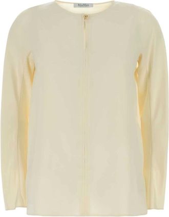 Max Mara Mujer, Blusas y Camisas, Blanco, Talla: S