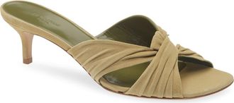 Le Monde Beryl Antonia Kitten Heel Slide Sandal in Grey Green at Nordstrom, Size 10.5Us