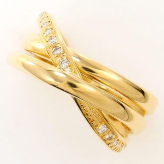 C&A Yellow Gold Yellow Gold (18K) Band Ring (Pre-Owned)