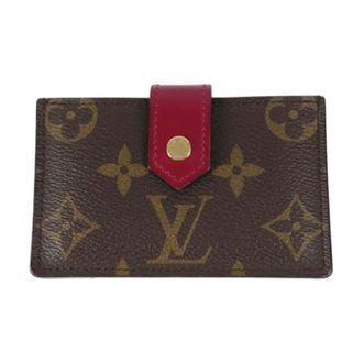 Louis Vuitton Pre-owned Wallets, unisex, Brown, Size: ONE SIZE Pre-owned Business card case