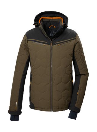 Killtec Skijacke KILLTEC KSW 118 MN SKI JCKT, Herren, Gr. XL, braun (mud), Oberstoff: 100% Polyester, Futter: 100% Polyester, Wattierung: 100% Polyester (recy