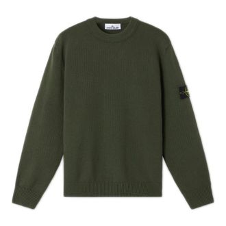 Stone Island Heren, Truien, Groen, Maat: M Katoen