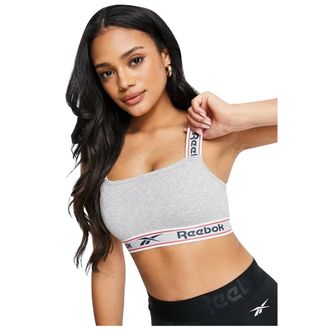 Reebok Dames/Dames Krystal Sportbeha (Grijze Mergel)