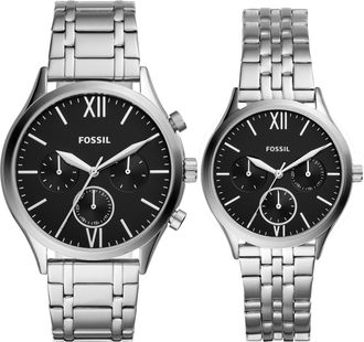 Fossil Mens Fenmore Multifunction, Stainless Steel Watch