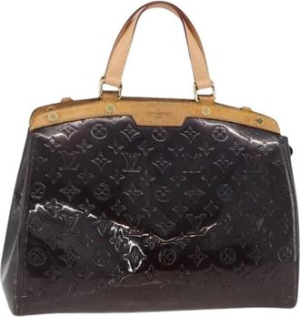 Louis Vuitton Pre-owned Handbags, female, Purple, Size: ONE SIZE Pre-owned Patent Leather Hand Bag