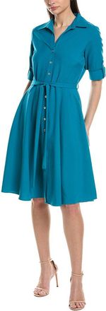 Sharagano Short Sleeve Shirtdress