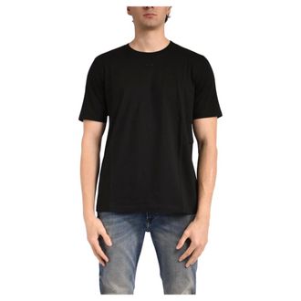 Diesel T-Shirts, male, Black, Size: 2XL T-Shirt