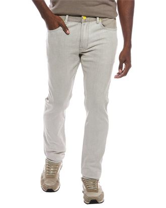 Hudson Beige Straight Fit Jean