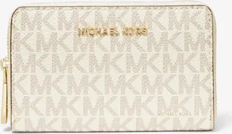 Michael Kors Small Logo and Leather Wallet