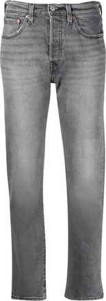 Levi's 501 Crop - Dames - Slim Fit Jeans - Grijs - W27 L30 - Katoen - Jeans
