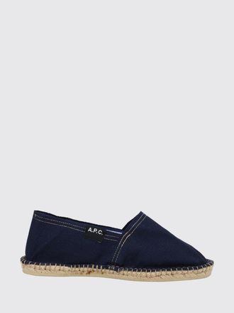 A.P.C. A. P.C. Cotton Espadrilles with Round Toe and Low Heel