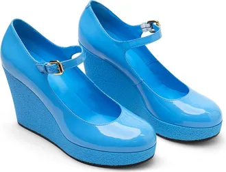 Hogan H449 Wedge Heel - Blue