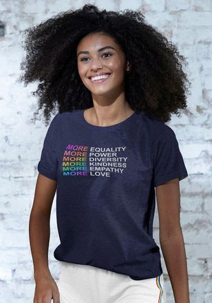 Lascana Womens Pride Short Sleeve Top