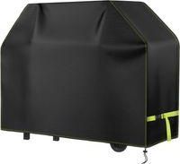 OEM Funda Para Barbacoa De Exterior, Funda Para Barbacoa De Exterior Oxford 420d, Funda Protectora De 117 X 66 X 117 Cm, Resistente Al Viento, Al Sol Y Al