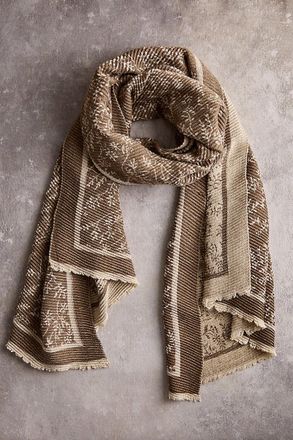 Terrain Garden Floral Crinkle Scarf