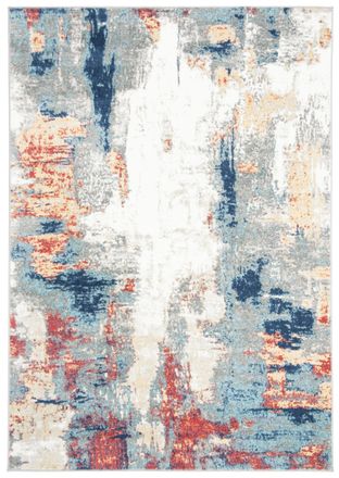 Safavieh Alfombra gris/rojo 122 x 183 cm