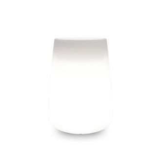 Monacis Jarr&oacute;n Alto, Moderno Y De Dise&ntilde;o, &Oslash;43 X H75 Cm, En Pol&iacute;mero Resistente Con Led Blancos Para Interiores Y Exteriores - Hecho En Italia - Monacis