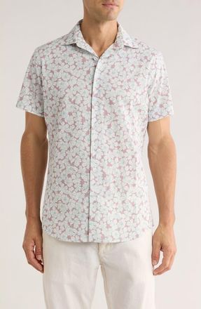 Rodd & Gunn Kettle Park Sports Fit Cotton Button-Up Shirt in Pink Salmon at Nordstrom Rack, Size Xx-Large