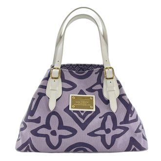 Louis Vuitton Purple Tote Bag (Pre-Owned)
