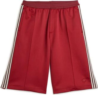 adidas Rode Track Shorts Retro Stijl - Heren - Korte sportbroeken - Rood - S - Fitness