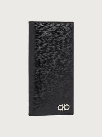 Ferragamo Men Gancini organizer wallet Black