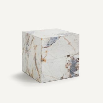 AM.PM Bijzettafel marmeren kubus, Alcana