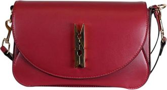 Love Moschino Logo Crossbody Tas - Dames - Schoudertassen - Rood - ONE Size - Leer - Tassen