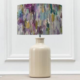 Voyage Maison Epona Table Lamp With Patrice Plain Eva Lampshade in Cream