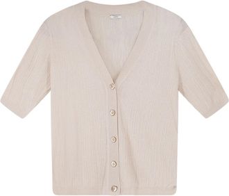 Joseph Sens Cardigan - female - Joseph - Cardigans - Beige - XL - Knitwear