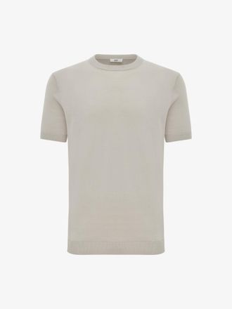 Gentiluomo Gebreid T-shirt | Beige