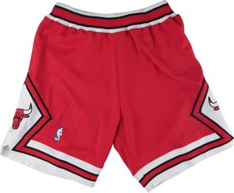 Mitchell & Ness NBA Authentic Shorts Chicago Bulls Road 1997-98 Red White ASHRGS18114-CBUSCAR97