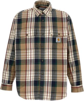 Carhartt Work in Progress Hombre, Camisas, Multicolor, Talla: L