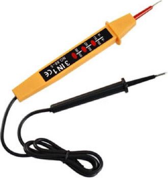 Trade Shop Trade Shop - Tester Misuratore Di Tensione Corrente Elettrica Cercafase Voltmetro