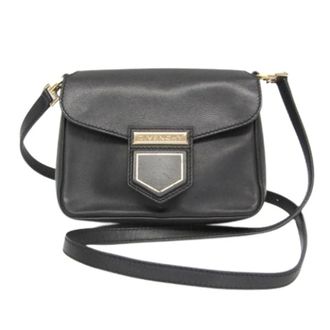 Givenchy Pre-owned Nobile Schoudertas - Dames - Pre-owned - Zwart - Maat: ONE Size Leer