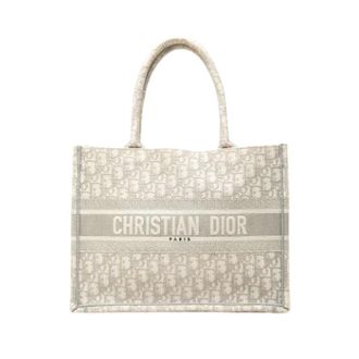Dior Pre-owned Book Tote - Dames - Pre-owned - Grijs - Maat: ONE Size
