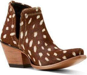 Ariat Dixon X Toe Western Boot in Brown Calf Hair at Nordstrom Rack, Size 5.5