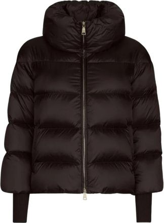 Add Voorrits Wol Ribboorden Jas - Dames - Winterjassen - Zwart - M - Wol - Jassen