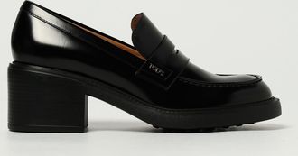 Tod's Calfskin Penny Loafers with a Medium Heel
