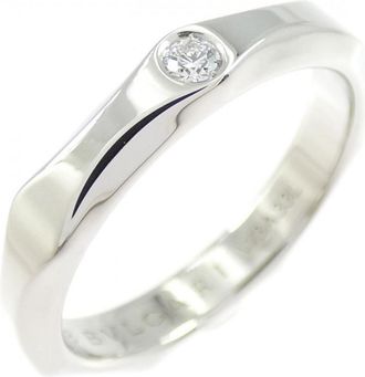 Bulgari Platinum 950 Band Ring (Pre-Owned)