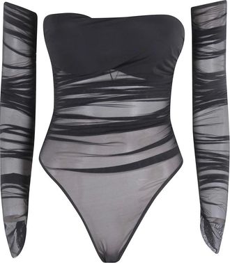 Amazuìn Amazuin, Donna, Top, Nero, Taglia unica, new