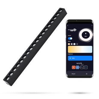 OEM Foco Lineal Tuya Grille 18w S18 Zigbee Para Rieles Slim Track Y Fiberflex, 48vdc, Regulable De 3000 A 6000k
