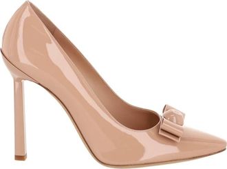 Ferragamo Vara Bow Katrin Patent Pumps, Size 9 C